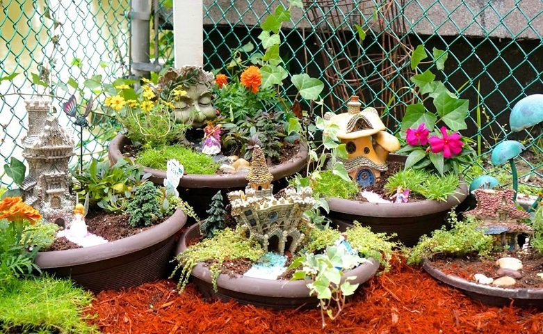 how to make fairy garden houses