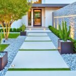 Small Front Garden Ideas with Parking